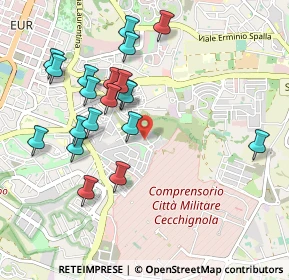 Mappa Via Vitaliano Brunelli, 00143 Roma RM, Italia (1.0375)