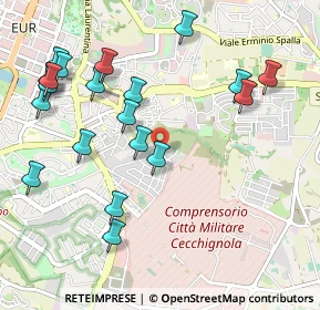 Mappa Via Vitaliano Brunelli, 00143 Roma RM, Italia (1.236)