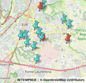 Mappa Via Vitaliano Brunelli, 00143 Roma RM, Italia (1.93)