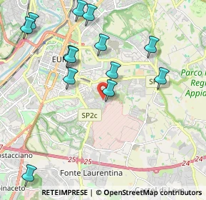 Mappa Via Vitaliano Brunelli, 00143 Roma RM, Italia (2.41308)