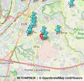 Mappa Via Vitaliano Brunelli, 00143 Roma RM, Italia (3.133)
