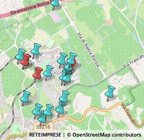 Mappa Via Alcide De Gasperi, 00044 Frascati RM, Italia (0.55)