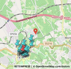Mappa Via Alcide De Gasperi, 00044 Frascati RM, Italia (1.3235)
