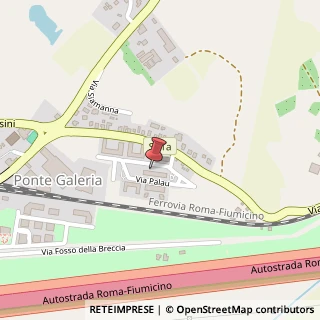 Mappa Via Santa Teresa di Gallura, 33, 00148 Roma, Roma (Lazio)