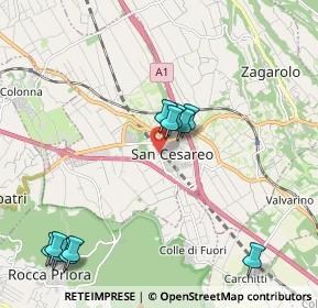 Mappa Via Monte di Casa, 00030 San Cesareo RM, Italia (2.42636)