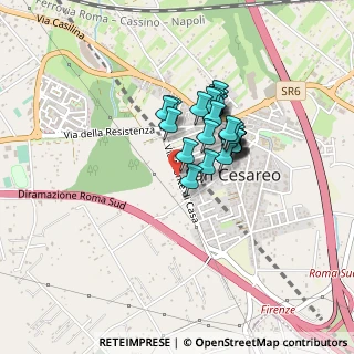 Mappa Via Monte di Casa, 00030 San Cesareo RM, Italia (0.29643)