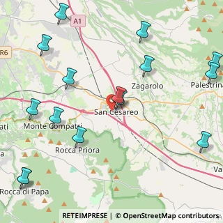 Mappa Via Don Luigi Sturzo, 00030 San Cesareo RM, Italia (6.054)