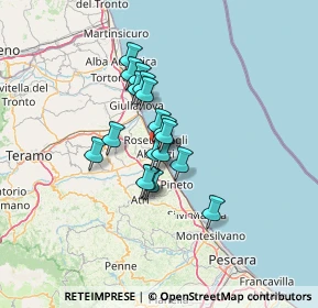 Mappa Via Fonte Dell'olmo, 64026 Roseto degli Abruzzi TE, Italia (9.23889)