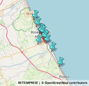 Mappa Via Fonte Dell'olmo, 64026 Roseto degli Abruzzi TE, Italia (2.09)