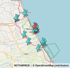 Mappa Via Fonte Dell'olmo, 64026 Roseto degli Abruzzi TE, Italia (5.07929)