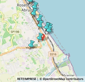 Mappa Via Fonte Dell'olmo, 64026 Roseto degli Abruzzi TE, Italia (0.885)