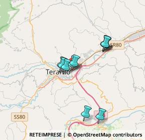 Mappa Via Cesi Michele, 64100 Teramo TE, Italia (3.56333)