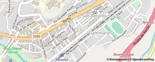 Mappa Teramo