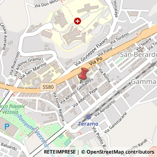 Mappa Piazza Aldo Moro, 35, 64100 Teramo, Teramo (Abruzzo)