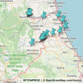 Mappa Via Angelo De Iacobis, 64100 Teramo TE, Italia (15.04235)