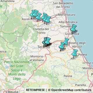 Mappa Via Angelo De Iacobis, 64100 Teramo TE, Italia (12.75)