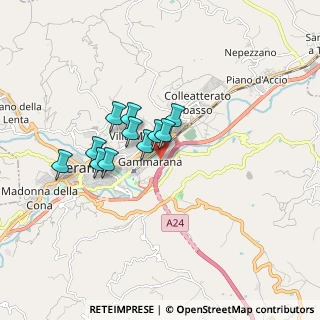Mappa Via Angelo De Iacobis, 64100 Teramo TE, Italia (1.29364)