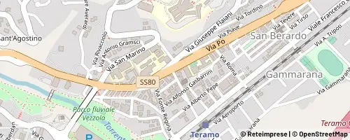 Mappa Teramo