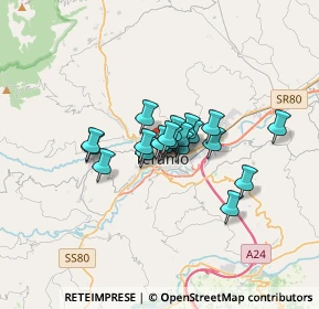Mappa Via Giuseppe de Vincentiis, 64100 Teramo TE, Italia (2.068)