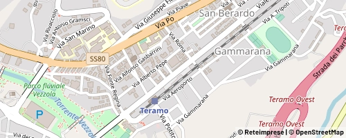 Mappa Teramo