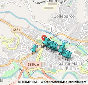 Mappa Via Cavacchioli, 64100 Teramo TE, Italia (0.35067)