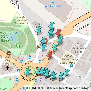 Mappa Via Cavacchioli, 64100 Teramo TE, Italia (0.05517)