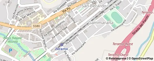 Mappa Téramo