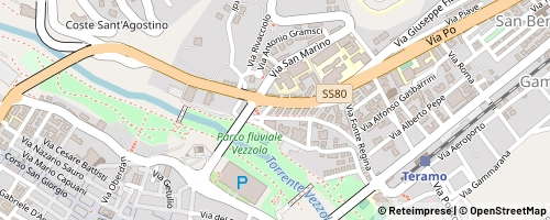 Mappa Teramo