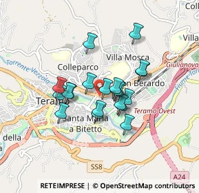 Mappa Via Luigi Longo, 64100 Teramo TE, Italia (0.654)