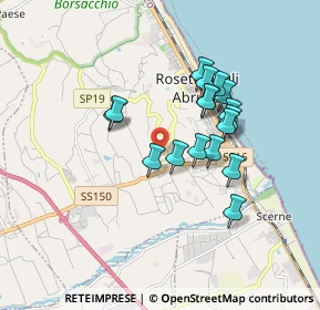 Mappa Via Rosburgo, 64026 Roseto degli Abruzzi TE, Italia (1.51529)
