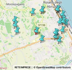 Mappa Via Rosburgo, 64026 Roseto degli Abruzzi TE, Italia (1.2615)