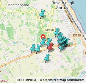 Mappa Via Rosburgo, 64026 Roseto degli Abruzzi TE, Italia (0.7915)