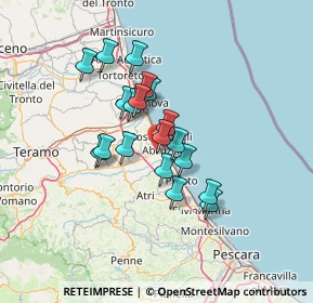 Mappa Via Rosburgo, 64026 Roseto degli Abruzzi TE, Italia (10.77316)