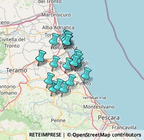 Mappa Via Rosburgo, 64026 Roseto degli Abruzzi TE, Italia (9.412)