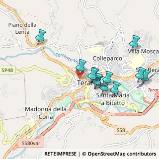 Mappa Via G. Braga, 64100 Teramo TE, Italia (0.9175)