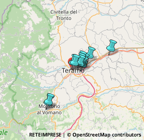 Mappa Via Giovanni de Benedictis, 64100 Teramo TE, Italia (3.91091)