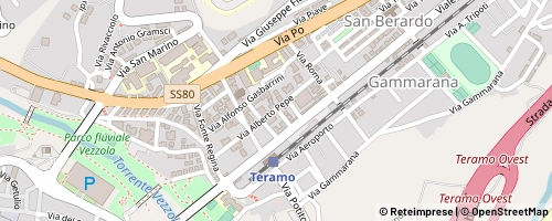 Mappa Teramo