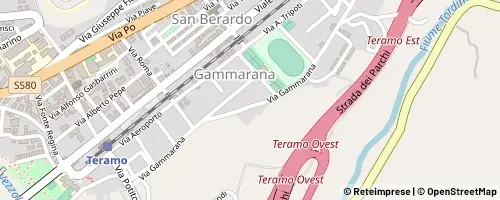 Mappa Teramo