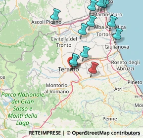 Mappa Via Alfonso Gasbarrini, 64100 Teramo TE, Italia (19.05143)