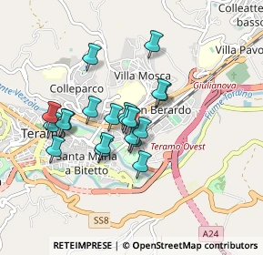 Mappa Via Luigi Badia, 64100 Teramo TE, Italia (0.713)