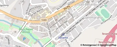 Mappa Teramo