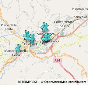 Mappa Via Luigi Badia, 64100 Teramo TE, Italia (1.03545)