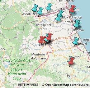 Mappa Viale Camillo Benso Cavour, 64100 Teramo TE, Italia (15.311)