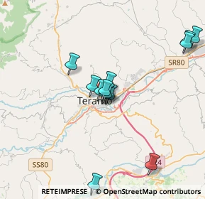 Mappa Via Lungofiume Vezzola, 64010 Teramo TE, Italia (3.40769)