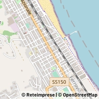 지도 Roseto degli Abruzzi