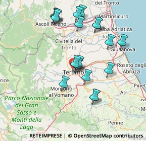 Mappa Via Renato Balzarini, 64100 Teramo TE, Italia (15.198)