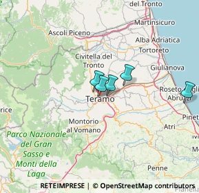 Mappa Via Renato Balzarini, 64100 Teramo TE, Italia (43.73727)