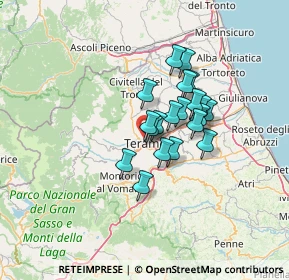 Mappa Via Renato Balzarini, 64100 Teramo TE, Italia (9.4795)