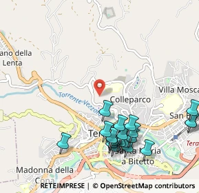 Mappa Via Renato Balzarini, 64100 Teramo TE, Italia (1.264)