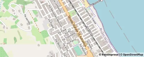 Mappa 로세토델리아브루치